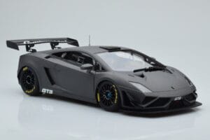Lamborghini Gallardo GT3 FL2 Dunkelgrau AUTOart 1:18 81360 Metall – Bild 6 von 8