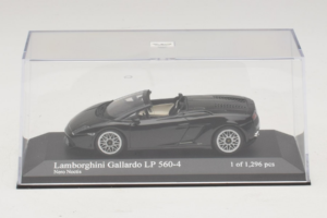 Lamborghini Gallardo LP560-4 Spyder Schwarz Minichamps 1:43 400103830 Metall – Bild 4 von 5