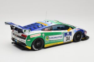 Lamborghini Gallardo LP600+ GT3 Reiter Engineering #34 H-J. Stuck / D. Rostek ADAC 24 Hours Nurburgring 2011 Minichamps 1:18  – Bild 2 von 6