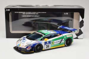 Lamborghini Gallardo LP600+ GT3 Reiter Engineering #34 H-J. Stuck / D. Rostek ADAC 24 Hours Nurburgring 2011 Minichamps 1:18  – Bild 6 von 6