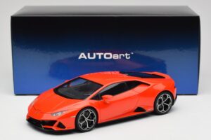 Lamborghini Huracan EVO Arancio Xanto AUTOart 1:18 79214 Komposit – Bild 8 von 8