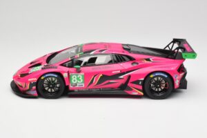 Lamborghini Huracan GT3 EVO2 #83 R. Frey / M. Gatting / S. Bovy Iron Dames 24 Hours of Daytona 2023 TopSpeed 1:18 TS0532 Meta – Bild 3 von 6