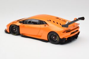 Lamborghini Huracan LP620-2 Super Trofeo Arancio Borealis Pearl Effect Orange AUTOart 1:18 81558 Metall – Bild 6 von 8