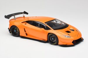 Lamborghini Huracan LP620-2 Super Trofeo Arancio Borealis Pearl Effect Orange AUTOart 1:18 81558 Metall – Bild 7 von 8