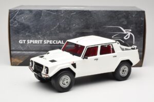 Lamborghini LM002 Weiss Kyosho 1:18 GTS18508W Resin – Bild 6 von 6