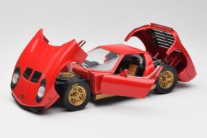 Lamborghini Miura Rot Anson 1:18 30302 Metall – Bild 2 von 8