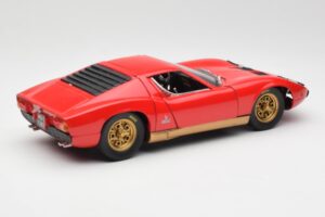 Lamborghini Miura Rot Anson 1:18 30302 Metall – Bild 3 von 8