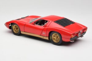 Lamborghini Miura Rot Anson 1:18 30302 Metall – Bild 7 von 8