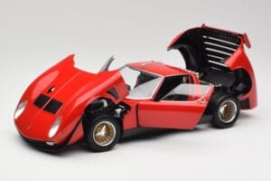 Lamborghini Miura SVR Rot & Schwarz Kyosho 1:18 08319R Metall – Bild 2 von 8