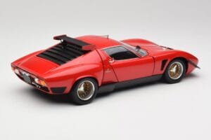 Lamborghini Miura SVR Rot & Schwarz Kyosho 1:18 08319R Metall – Bild 3 von 8