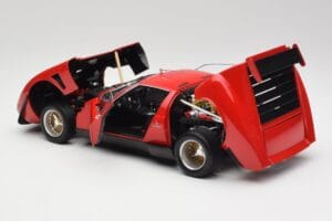 Lamborghini Miura SVR Rot & Schwarz Kyosho 1:18 08319R Metall – Bild 5 von 8