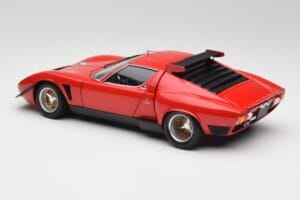 Lamborghini Miura SVR Rot & Schwarz Kyosho 1:18 08319R Metall – Bild 7 von 8