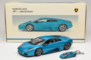 Lamborghini Murcielago 40th Anniversary Verde Artemis AUTOart 1:18 74515 Metall – Bild 9 von 9