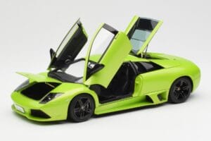 Lamborghini Murcielago LP640 Ithaca Grün Metallic AUTOart 1:18 74624 Metall – Bild 2 von 8