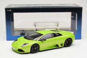 Lamborghini Murcielago LP640 Ithaca Grün Metallic AUTOart 1:18 74624 Metall – Bild 8 von 8