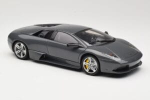 Lamborghini Murcielago LP640 Grau Norev 1:18 187949 Metall – Bild 6 von 8