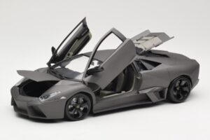 Lamborghini Reventon Matte Grey Bburago 1:18 18-11029 Metall – Bild 2 von 8
