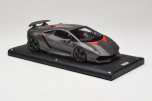 Lamborghini Sesto Elemento Matte Black MR Collection 1:18 LAMB054 Resin – Bild 4 von 6