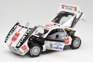 Lancia 037 #1 G. Cunico / E. Bartolich Targa Florio Winner 1983 Kyosho 1:18 08302H Metall – Bild 2 von 8