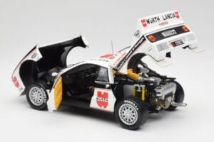 Lancia 037 #1 G. Cunico / E. Bartolich Targa Florio Winner 1983 Kyosho 1:18 08302H Metall – Bild 5 von 8