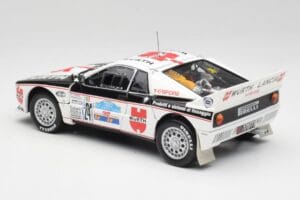 Lancia 037 #1 G. Cunico / E. Bartolich Targa Florio Winner 1983 Kyosho 1:18 08302H Metall – Bild 7 von 8