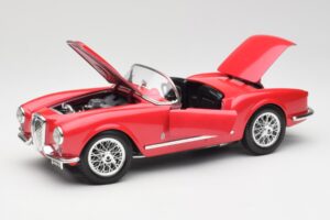 Lancia Aurelia B24 Spider Rot Bburago 1:18 3010 Metall – Bild 2 von 8