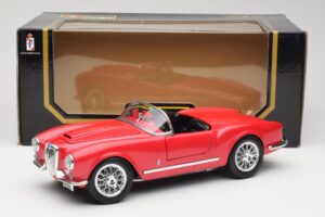 Lancia Aurelia B24 Spider Rot Bburago 1:18 3010 Metall – Bild 8 von 8