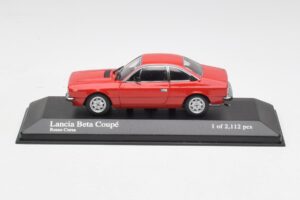 Lancia Beta Coupe Rot Minichamps 1:43 400125720 Metall