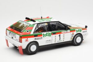 Lancia Delta HF 4WD #1 D. Cerrato Totip Rally Targa Florio 1987 Kyosho 1:18 08960C Metall – Bild 3 von 8