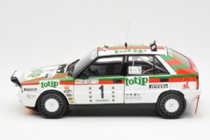 Lancia Delta HF 4WD #1 D. Cerrato Totip Rally Targa Florio 1987 Kyosho 1:18 08960C Metall – Bild 4 von 8