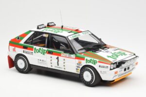 Lancia Delta HF 4WD #1 D. Cerrato Totip Rally Targa Florio 1987 Kyosho 1:18 08960C Metall – Bild 6 von 8
