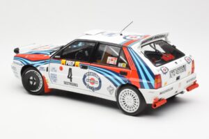 Lancia Delta HF Integrale Evo Martini #4 D. Auriol / B. Occelli Winner Rally Monte Carlo 1992 Kyosho 1:18 08348A Metall – Bild 7 von 8
