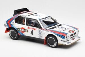 Lancia Delta S4 Martini #4 H. Toivonen / S. Cresto Rally Tour de Corse 1986 AUTOart 1:18 88620 Metall – Bild 6 von 8