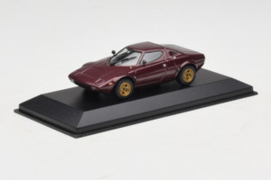 Lancia Stratos Burgunderrot Minichamps 1:43 LANCIA001 Metall – Bild 2 von 4