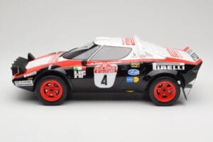 Lancia Stratos HF Gr.4 Schwarz #0 M. Alen / I. Kivimäki Rally San Remo 1978 Otto 1:12 G088 Resin – Bild 3 von 6