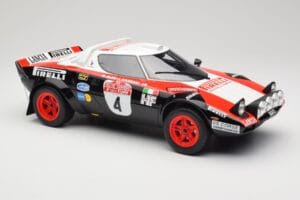 Lancia Stratos HF Gr.4 Schwarz #0 M. Alen / I. Kivimäki Rally San Remo 1978 Otto 1:12 G088 Resin – Bild 4 von 6