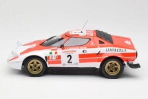 Lancia Stratos HF #2 J-B. Andruet / Biche Winners Tour de Corse 1974 Minichamps 1:18 155741702 Metall – Bild 3 von 6