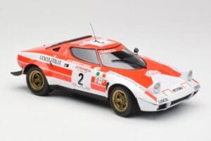 Lancia Stratos HF #2 J-B. Andruet / Biche Winners Tour de Corse 1974 Minichamps 1:18 155741702 Metall – Bild 4 von 6