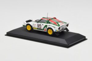 Lancia Stratos #10 Team Alitalia S. Munari / S. Maiga Rally Monte Carlo 1976 Minichamps 1:43 430761210 Metall – Bild 3 von 4