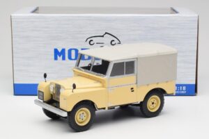 Land Rover 88 Series 1 Hard Top Hellbeige MCG 1:18 MCG18368 Metall – Bild 6 von 6