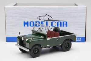 Land Rover 88 Series 1 Open Top Dunkelgrün MCG 1:18 MCG18367 Metall – Bild 6 von 6
