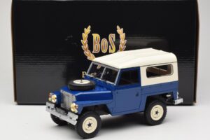 Land Rover Lightweight Series III Dunkelblau BoS Models 1:18 BOS382 Resin – Bild 6 von 6