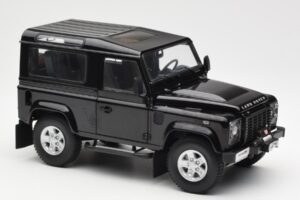 Land Rover Defender 90 Santorini Schwarz Metallic Kyosho 1:18 08901BK Metall – Bild 6 von 8