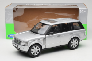Land Rover Range Rover L322 Silber Welly 1:18 12536W Metall – Bild 8 von 8