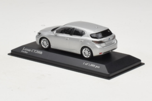 Lexus CT200h Silber Minichamps 1:43 410166001 Metall – Bild 3 von 4