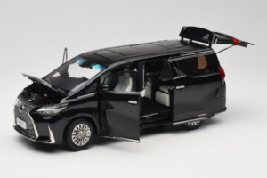 Lexus LM300h Schwarz Kyosho 1:18 08963BK Metall – Bild 2 von 8