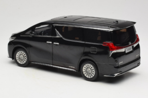 Lexus LM300h Schwarz Kyosho 1:18 08963BK Metall – Bild 7 von 8