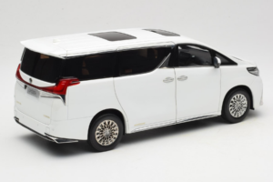 Lexus LM300h White Pearl Kyosho 1:18 08963WP Metall – Bild 3 von 8