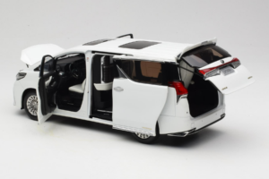 Lexus LM300h White Pearl Kyosho 1:18 08963WP Metall – Bild 5 von 8