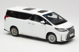 Lexus LM300h White Pearl Kyosho 1:18 08963WP Metall – Bild 6 von 8